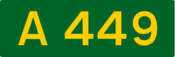 A449 road shield