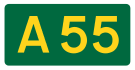 A55 road shield