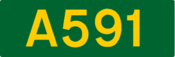 A591 road shield