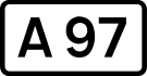 A97 road shield