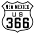 U.S. Route 366 marker