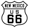 US 66 route marker