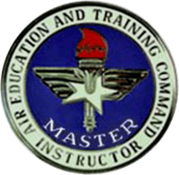 US Air Force Air Education and Training Command Master Instructor Insignia