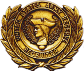 USA Reserve Recruiter Badge