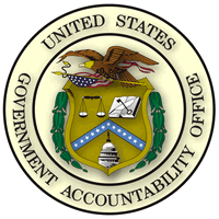 Round seal saying "Government Accountability Office".