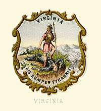 Virginia state coat of arms