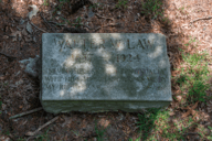 A rectangular gravestone