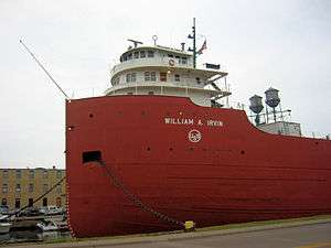 WILLIAM A. IRVIN (freighter)