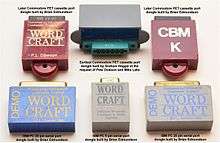 Earliest software protection dongles used for the Wordcraft word processor.
