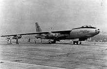 XB47 on runway