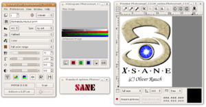 XSane on Ubuntu (Linux)