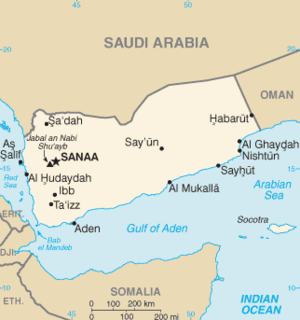 Map of Yemen